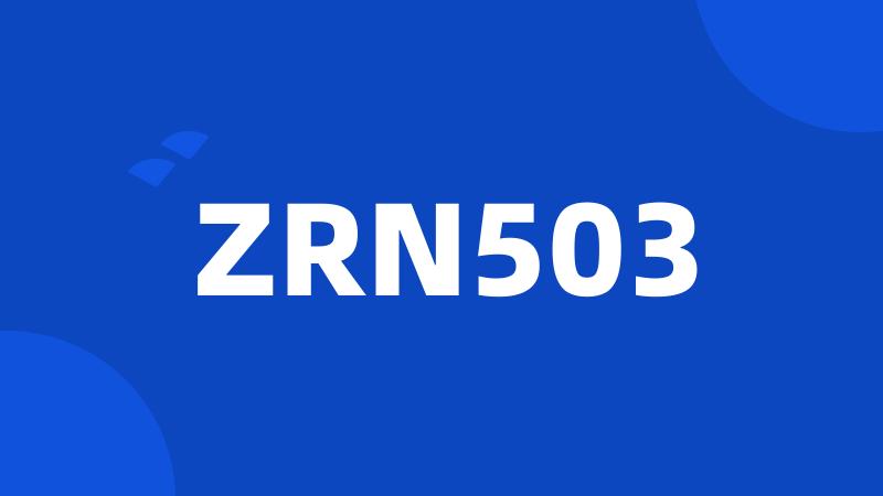ZRN503