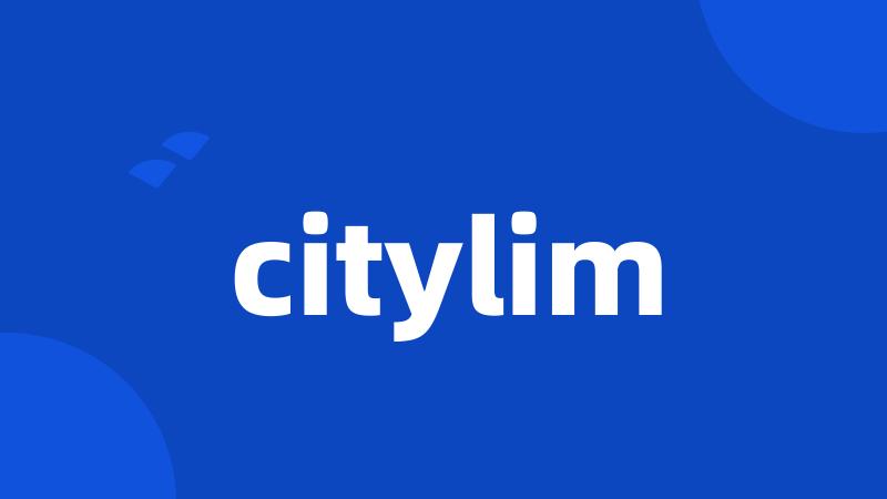 citylim