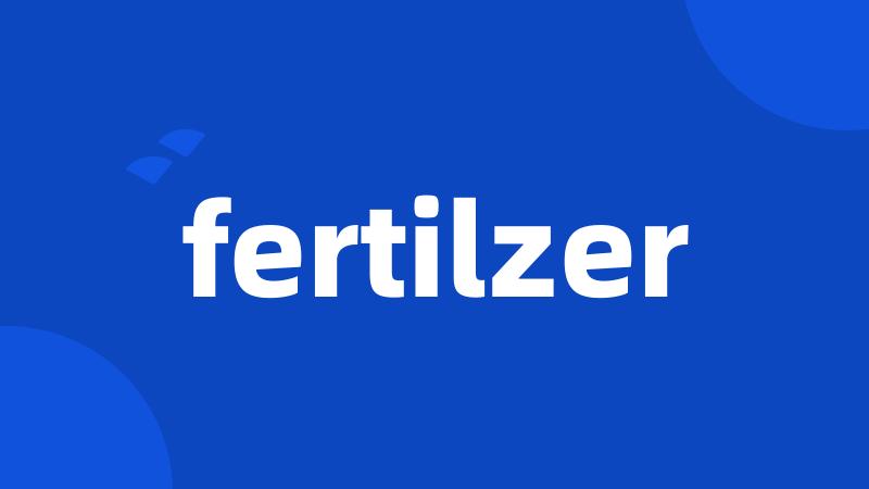 fertilzer