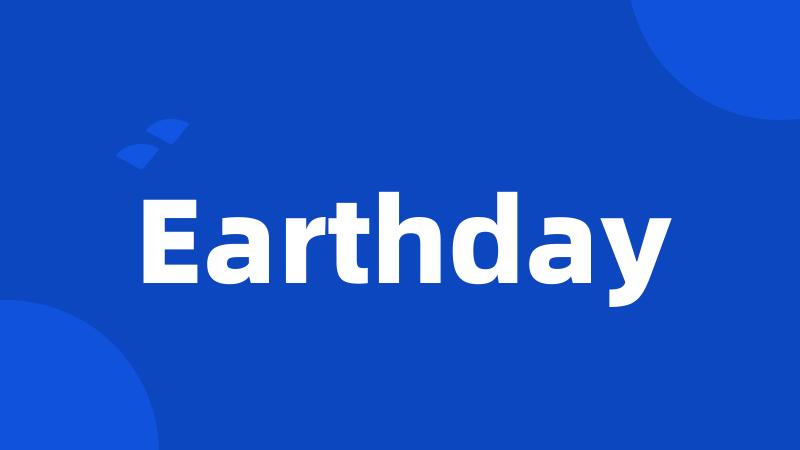 Earthday