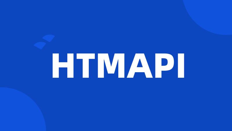 HTMAPI