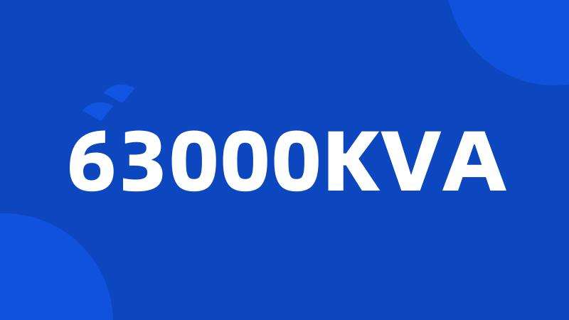 63000KVA