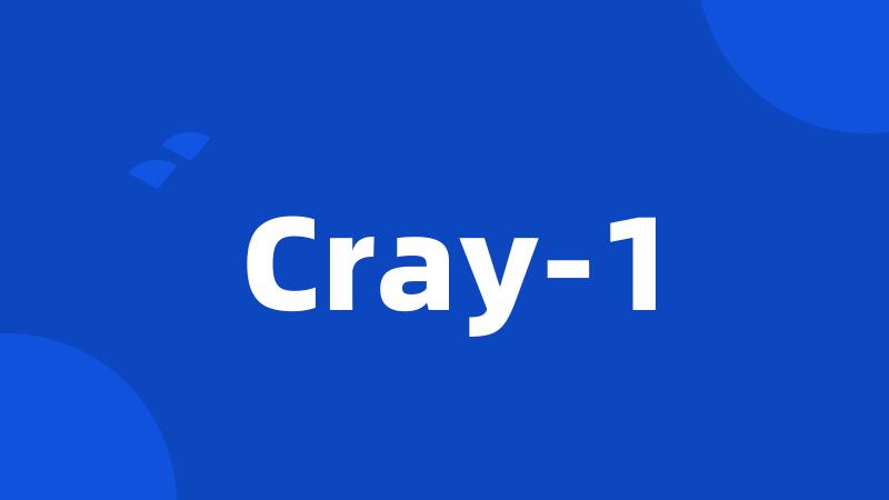 Cray-1