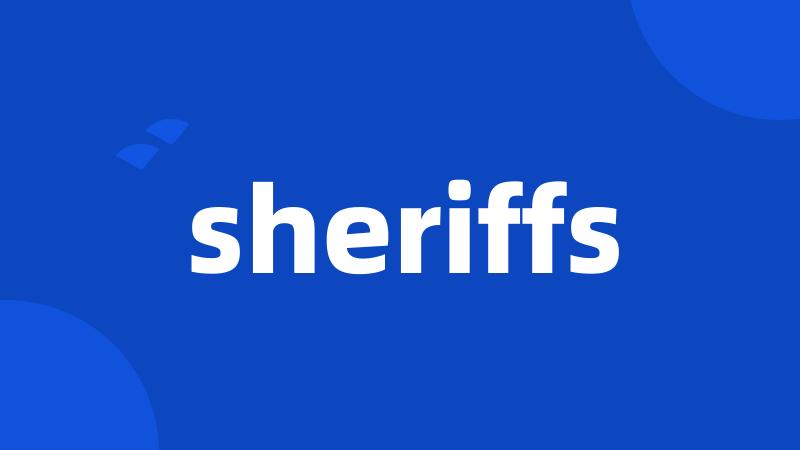 sheriffs