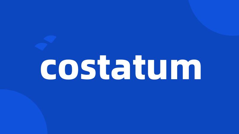 costatum