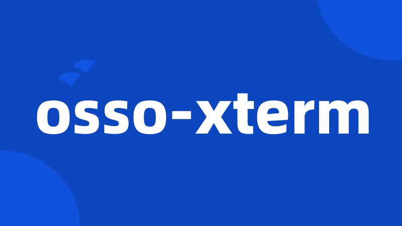 osso-xterm