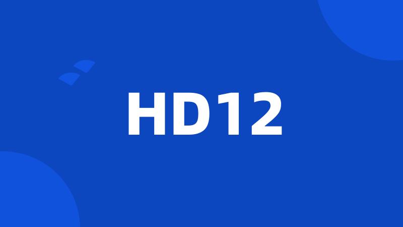 HD12