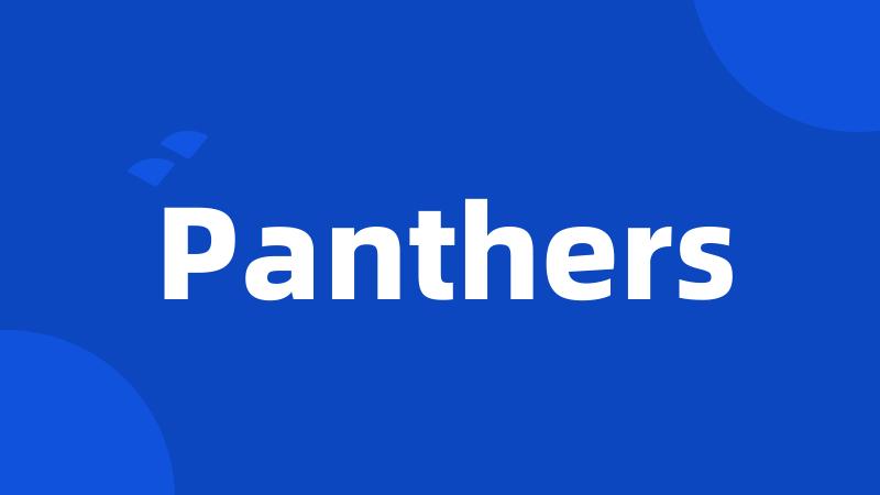 Panthers