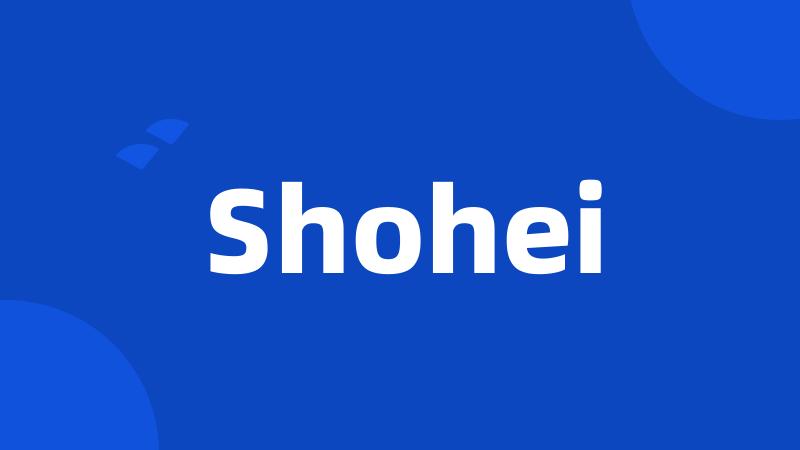 Shohei