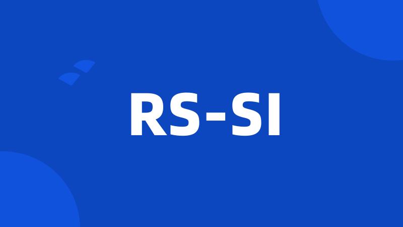 RS-SI