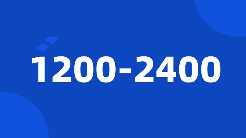 1200-2400