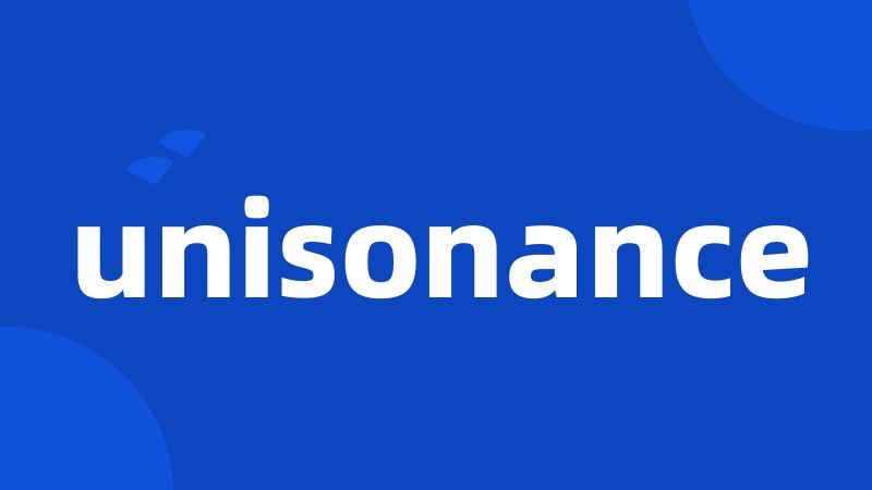 unisonance