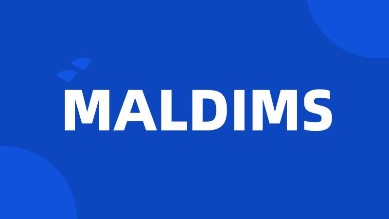 MALDIMS