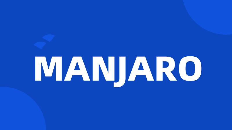 MANJARO