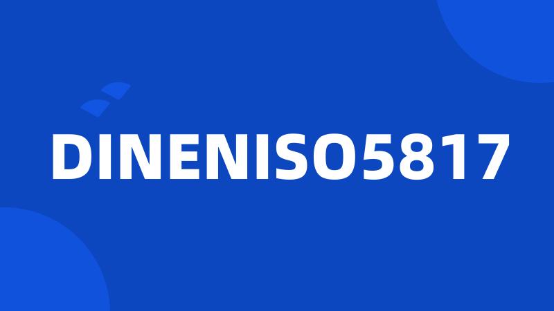 DINENISO5817