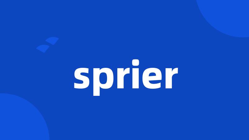 sprier