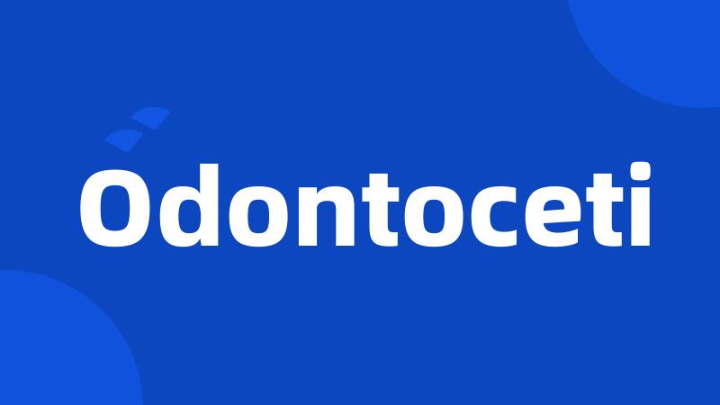 Odontoceti