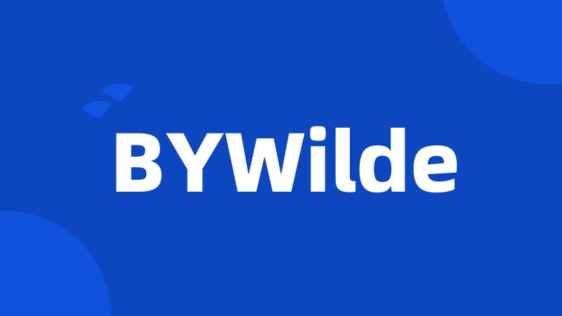 BYWilde