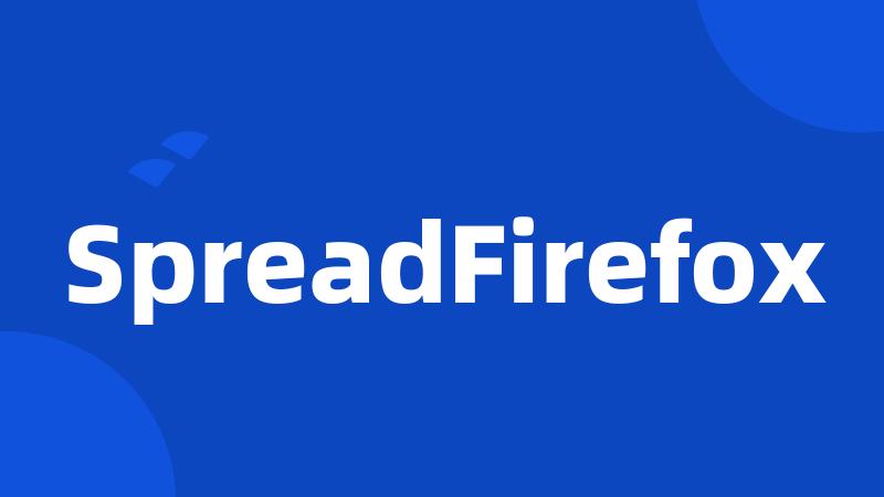 SpreadFirefox