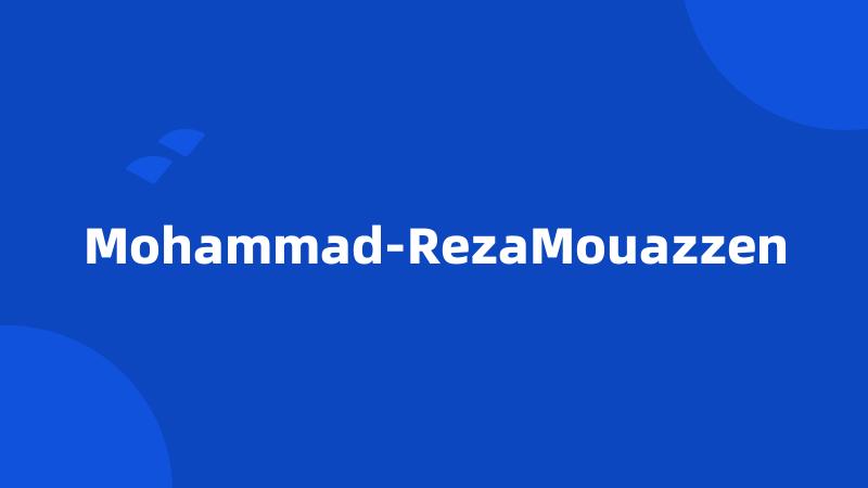 Mohammad-RezaMouazzen