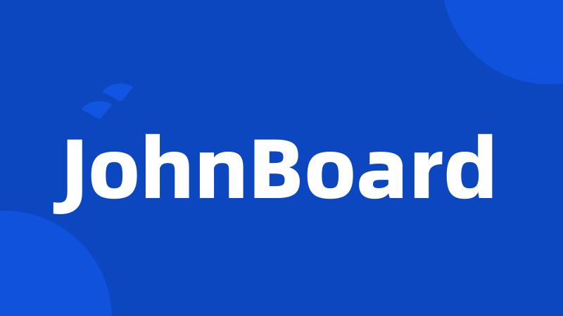 JohnBoard