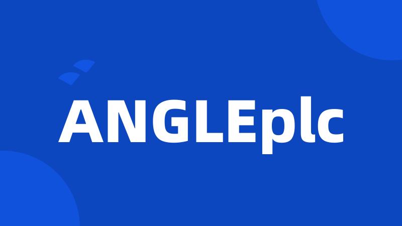 ANGLEplc