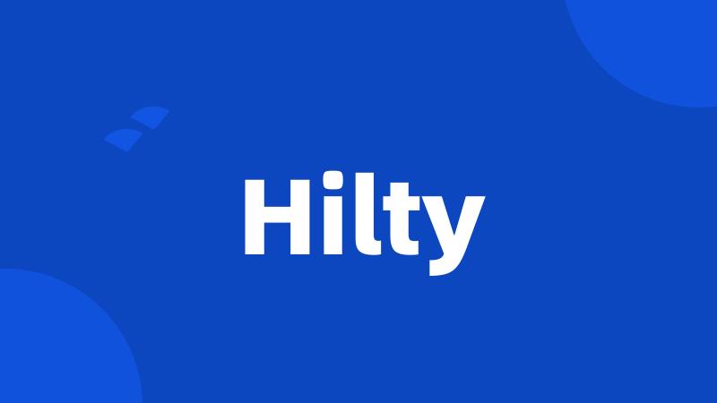 Hilty