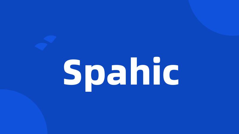 Spahic