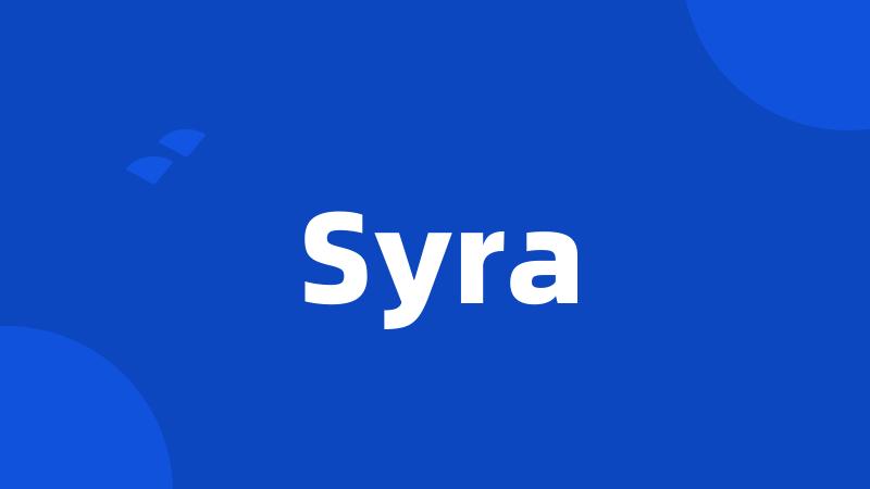 Syra