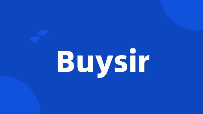 Buysir