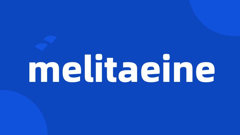 melitaeine