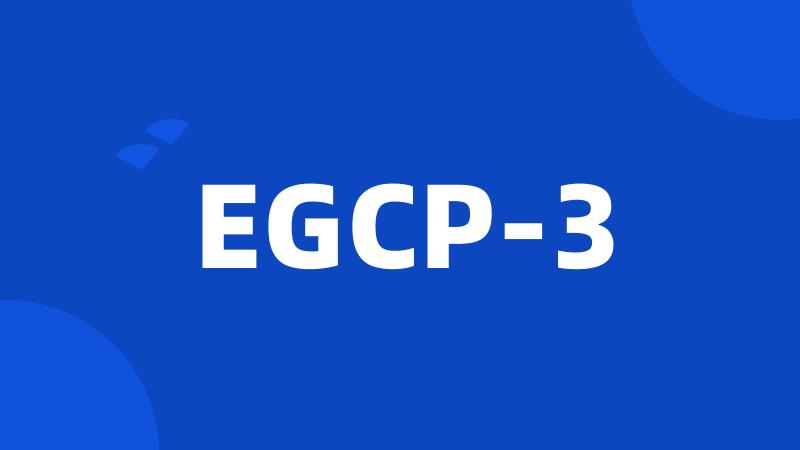 EGCP-3