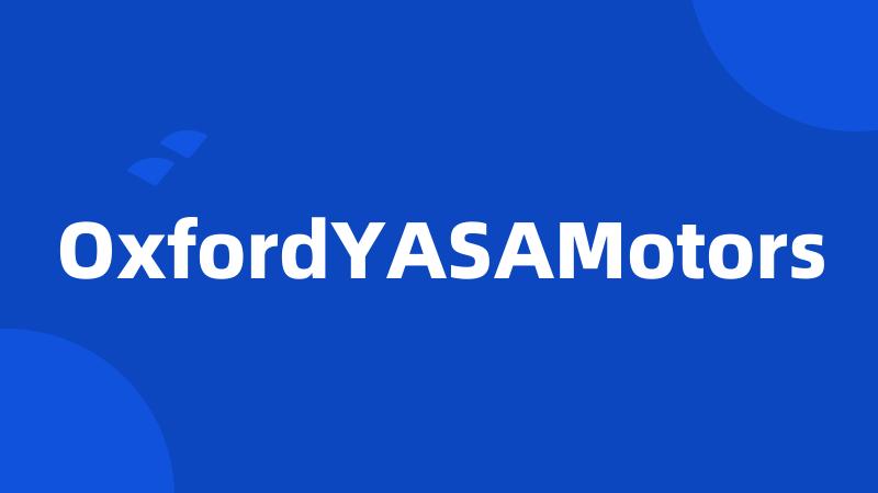 OxfordYASAMotors