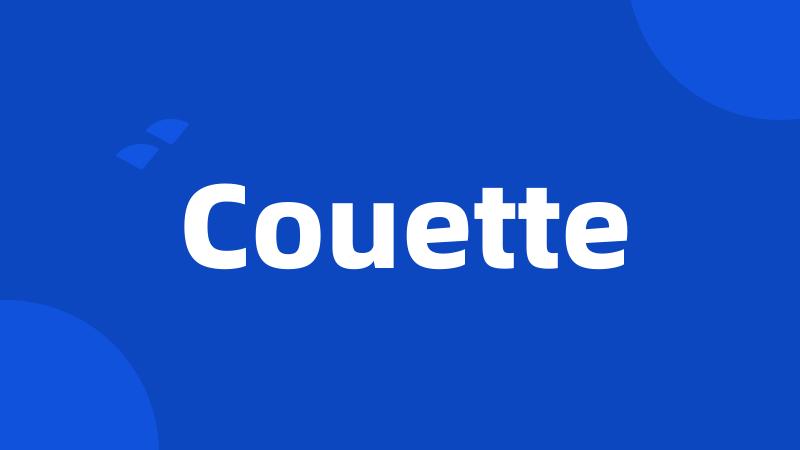 Couette