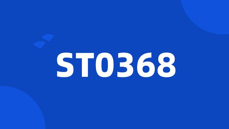ST0368