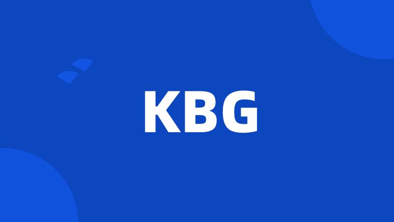 KBG