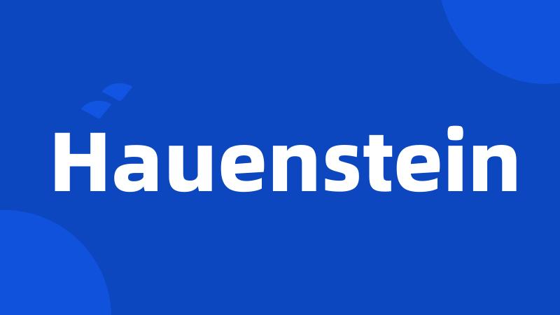 Hauenstein