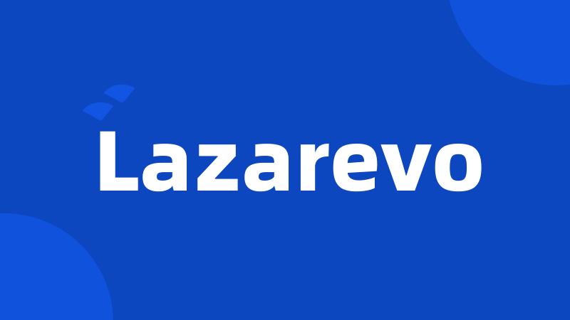 Lazarevo