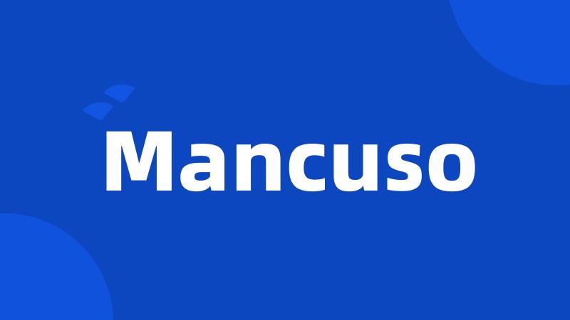 Mancuso
