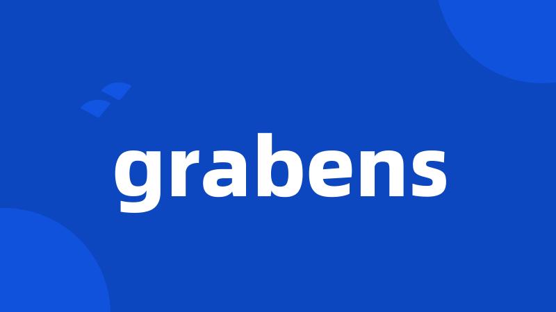 grabens