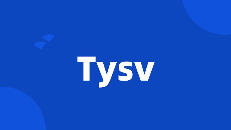 Tysv