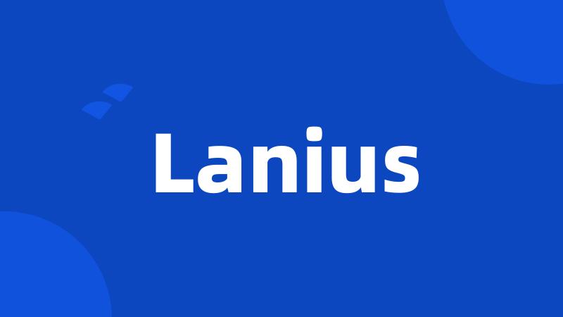 Lanius