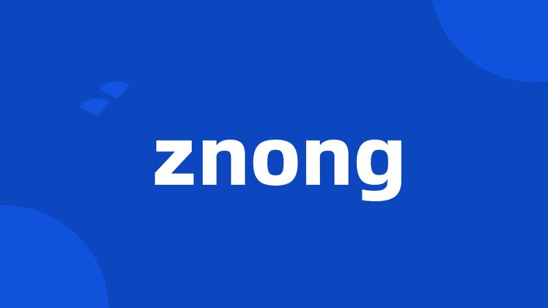 znong