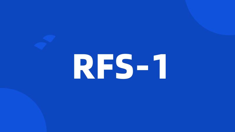 RFS-1