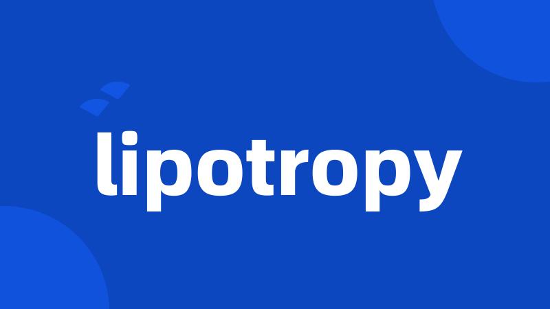 lipotropy