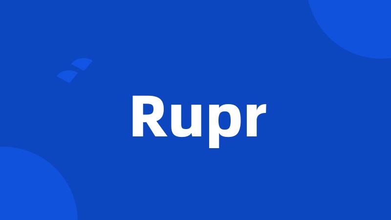 Rupr