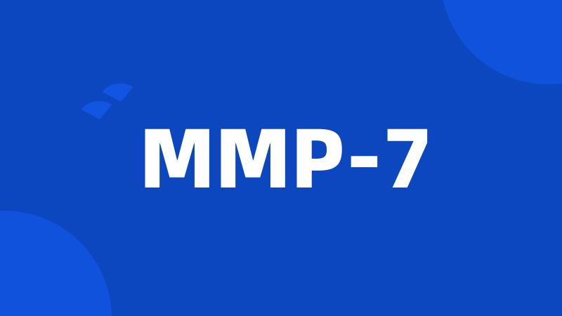 MMP-7