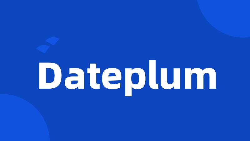 Dateplum