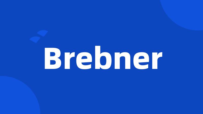 Brebner