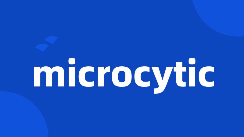 microcytic
